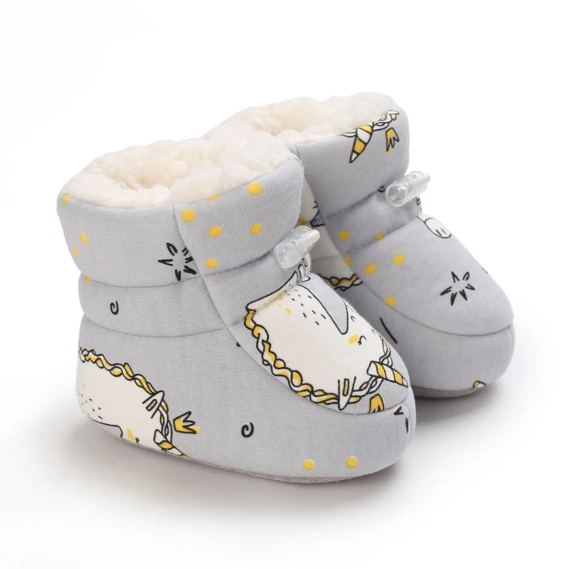 Winter Baby Boots Unicorn