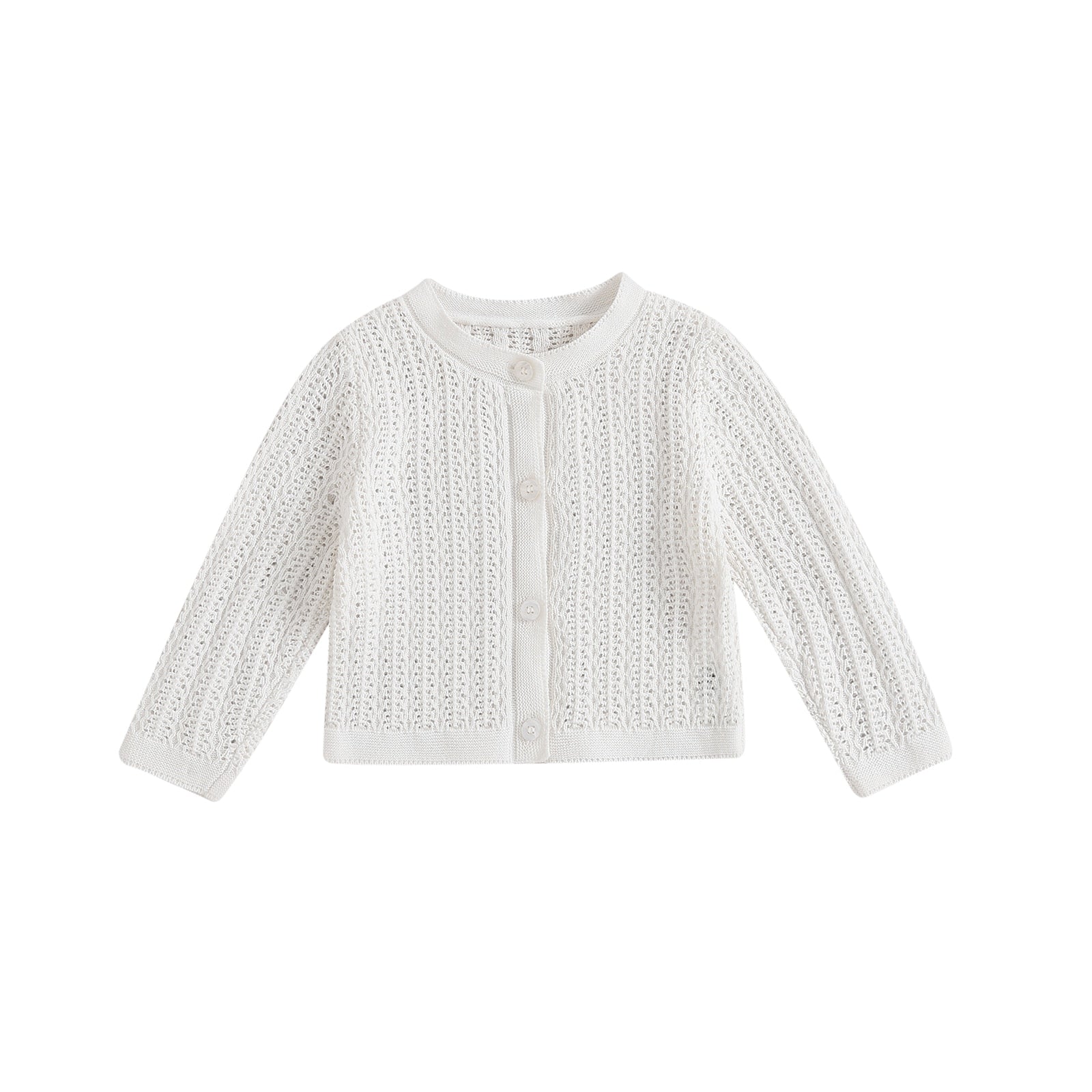 Crochet cardigan White