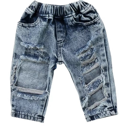 Acid Wash distressed jeans - nixonscloset