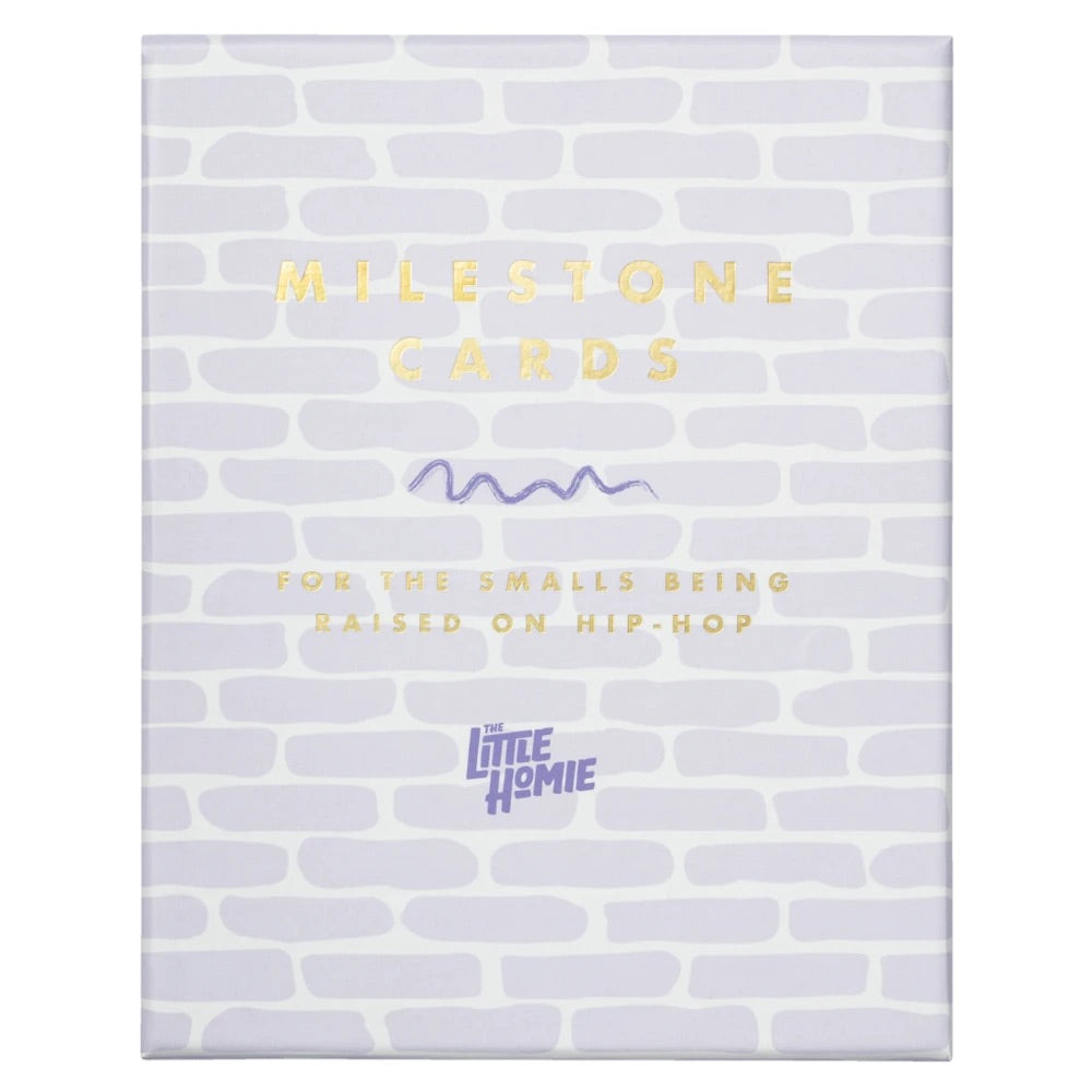 Milestone cards - The little homie