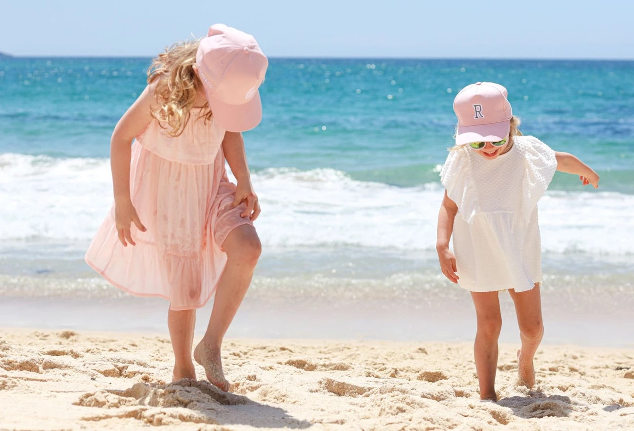 PERSONALISED PINK HAT W/ INITIALS | Cubs & Co - Available in XS, S, M, Adult