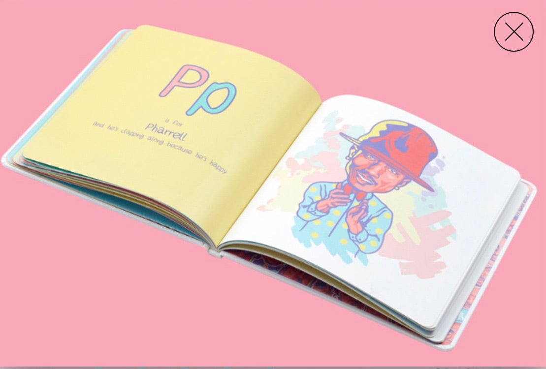 AB to JAY-Z alphabet learning book- The Little Homie - nixonscloset