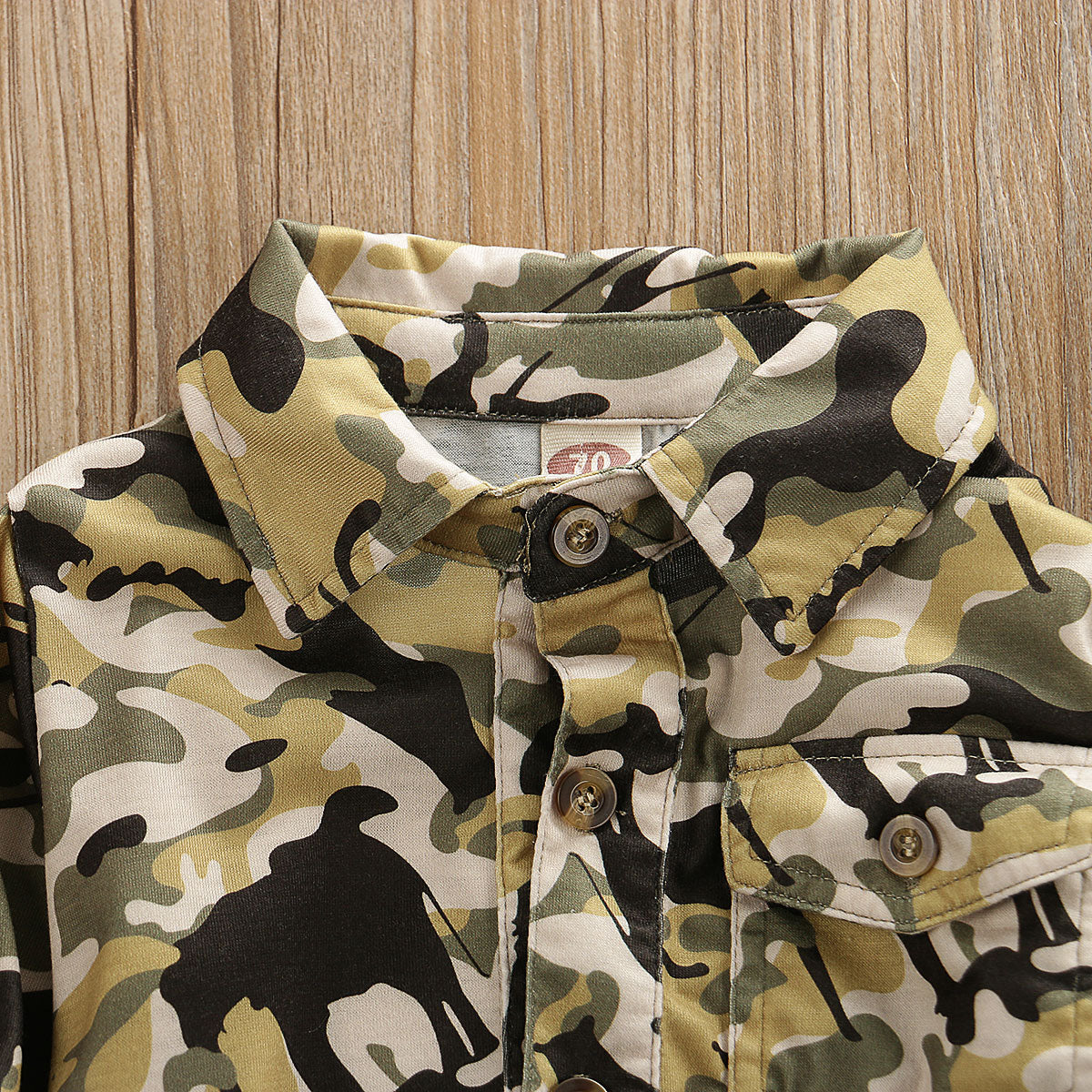 Camo Collar Romper - nixonscloset
