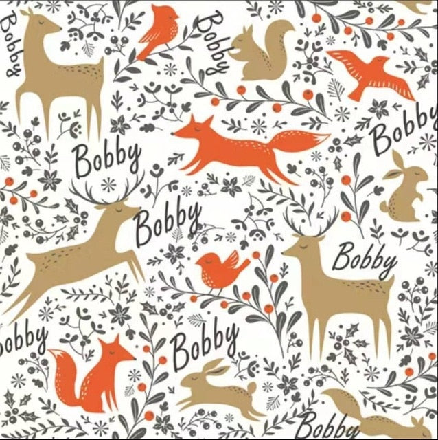 Personalised fluffy blanket - Forrest