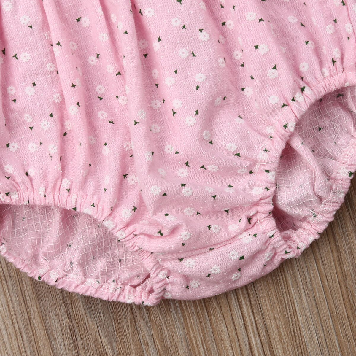 Sweet Daisy Romper with Headband - Pink - nixonscloset