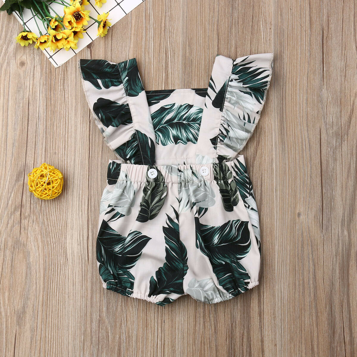 Palm Summer Romper - nixonscloset