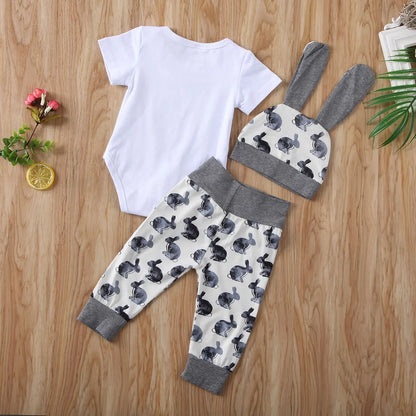 My First Easter Clothing Set Gray - Easter Collection