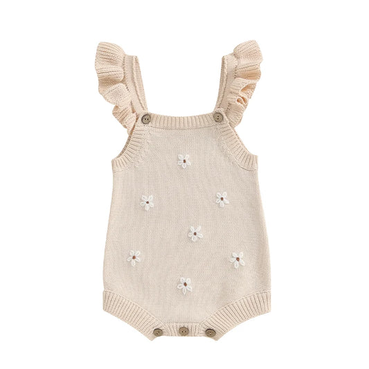 Daisy Knitted Romper