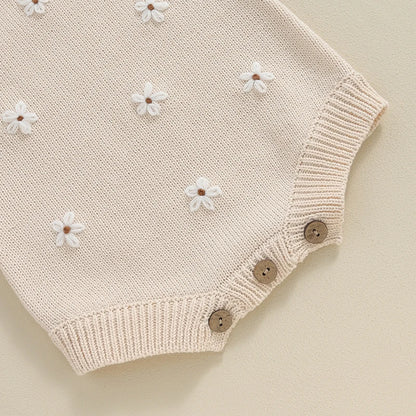 Daisy Knitted Romper