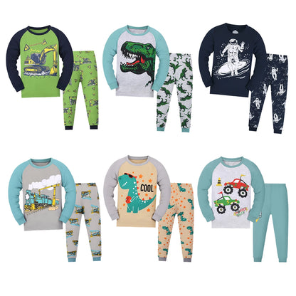 Boys PJs Set Dinosaur Sleepwear