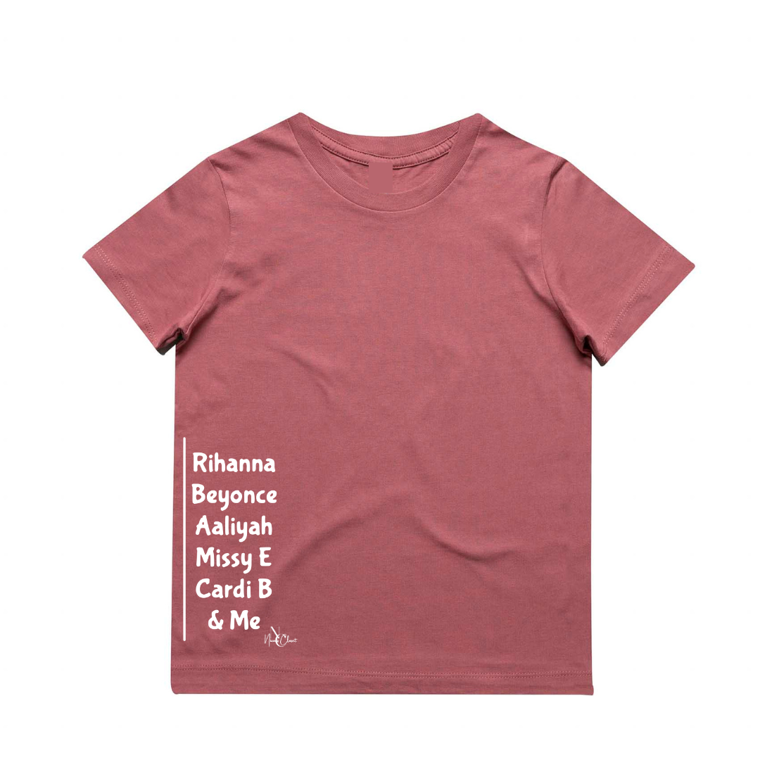 NC The Label -  Rap Queens & Me Tee - 6 Colours available