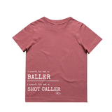 NC The Label -  Baller Shot Caller Tee - 6 Colours available