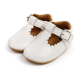 T Bar Pre walker shoe - White