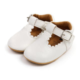 T Bar Pre walker shoe - White