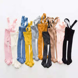 Suspender leggings - Tan