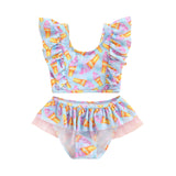 Flutter swimmers - Blue Ice cream