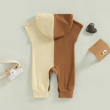 Duo pop hoodie romper