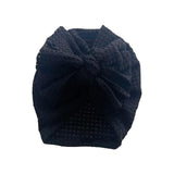 Summer bow turban - Black