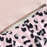 Daddys girl leopard set