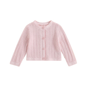 Crochet cardigan - Pink