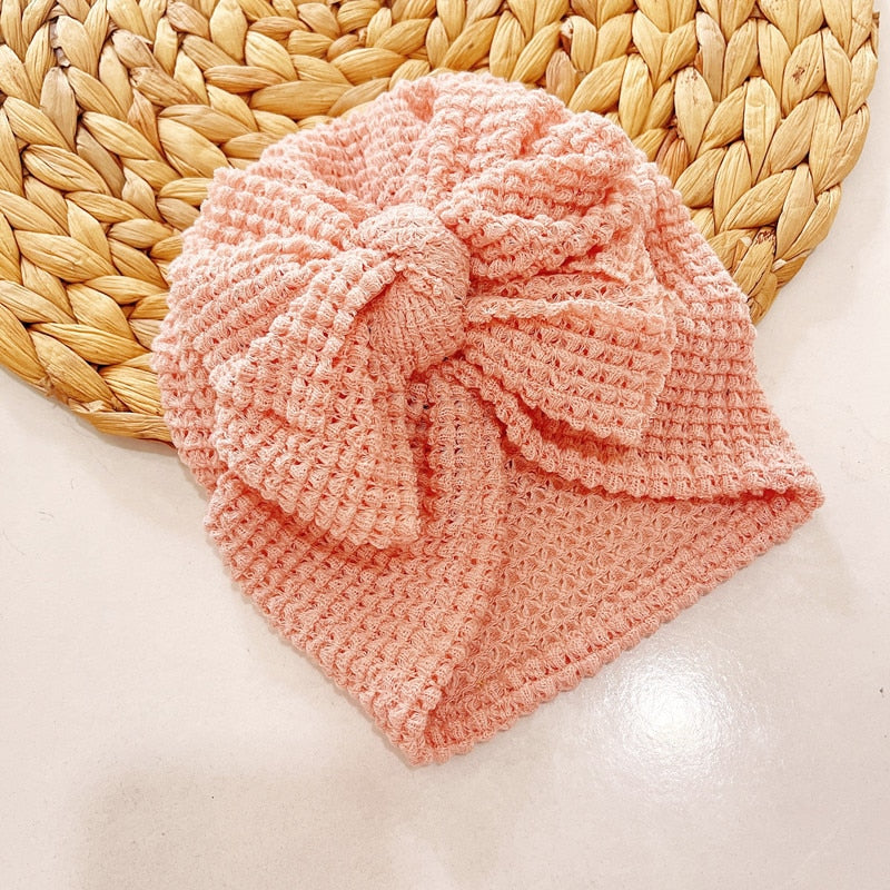 Summer bow turban - Pink
