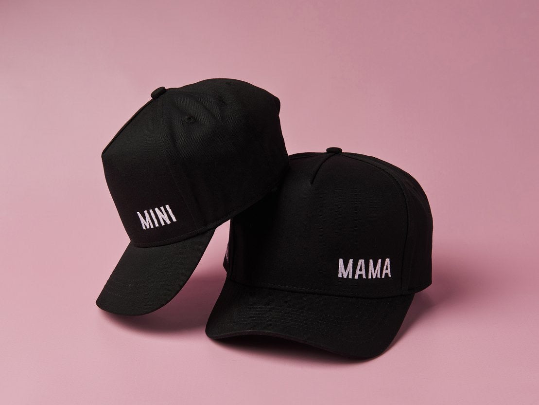 Mama hat in black - Cubs & Co | Matching mini available