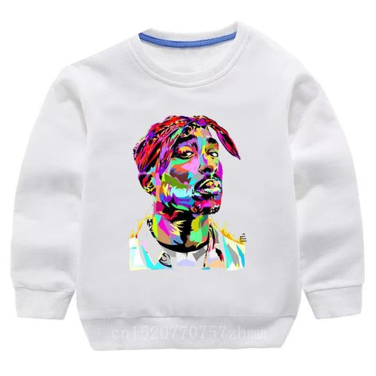 Tupac Sweater -White Watercolour - nixonscloset