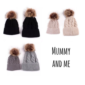 Mummy & Me Matching Beanie SET - nixonscloset
