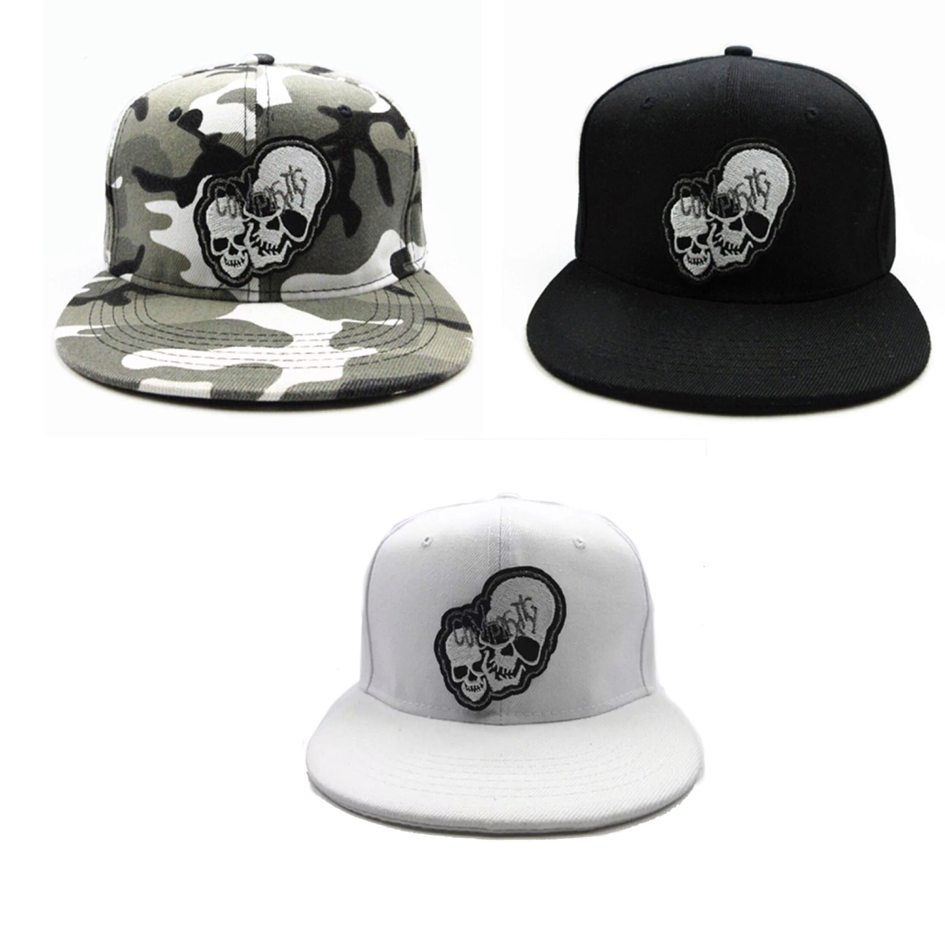 Skull Snapback Hat - 6 Colours - nixonscloset