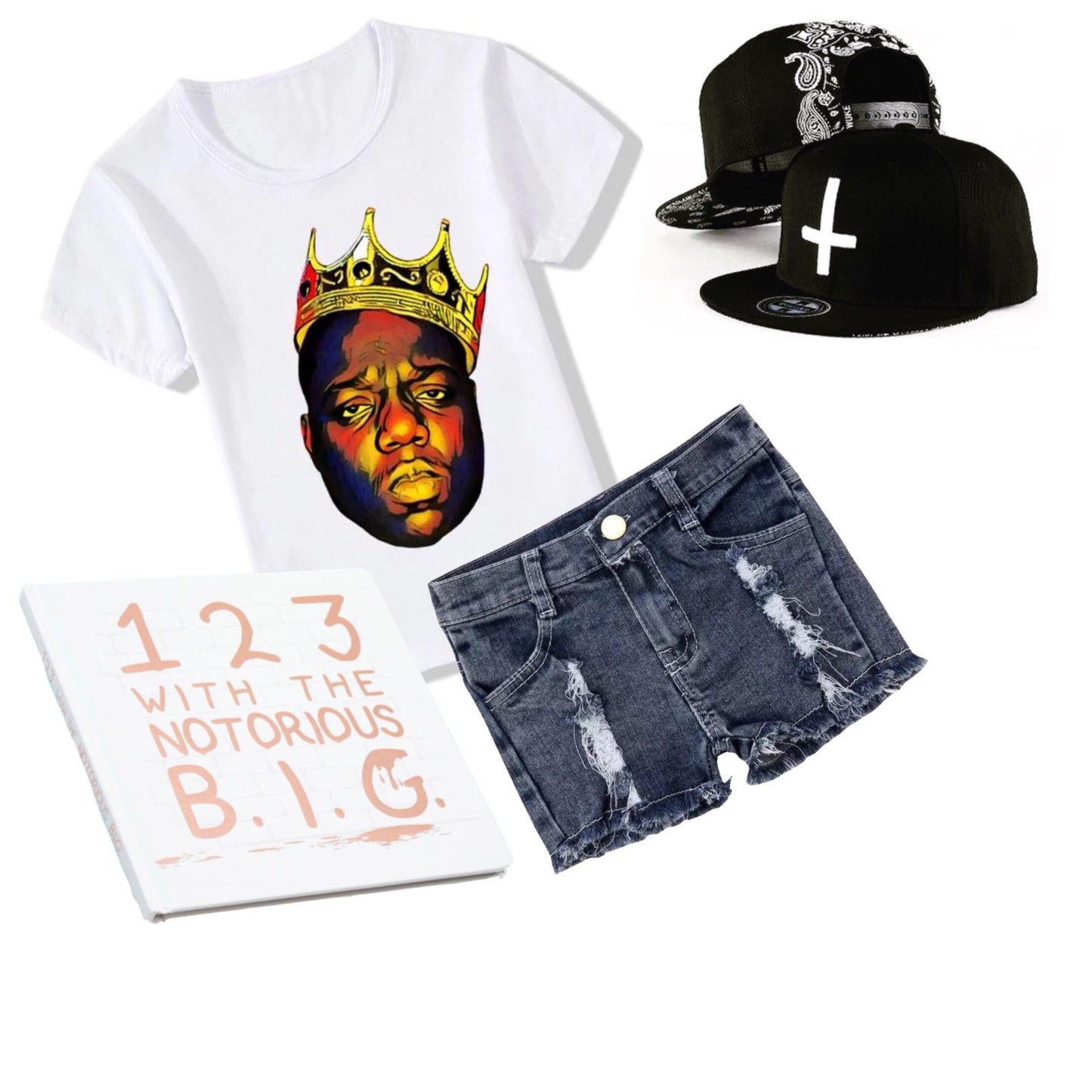 123 with the notorious BIG book- The Little Homie - nixonscloset