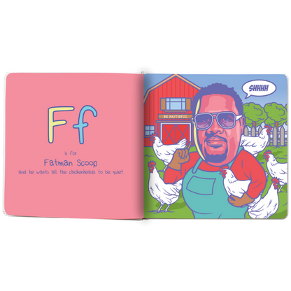 Raised on Hip Hop Alphabet learning book- The Little Homie