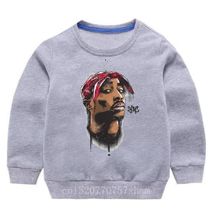 Tupac Sweater - Grey Bandana - nixonscloset