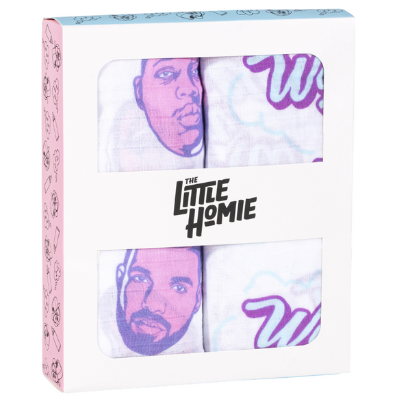 TU-PAC muslin box set - The little homie