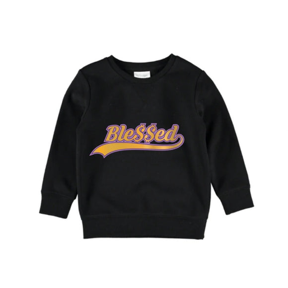 Ble$$ed crew jumper  - MLW by design