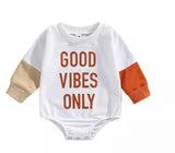 Good vibes only romper
