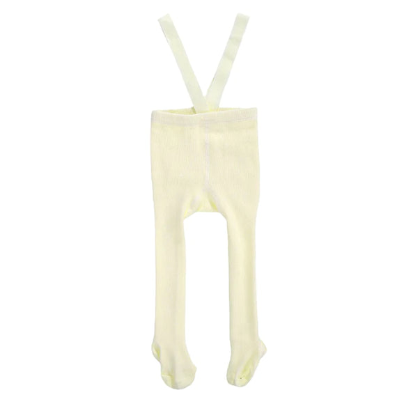 Suspender leggings - Ivory