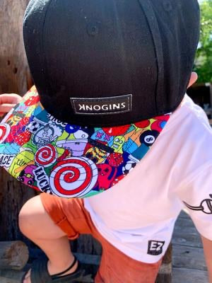 Lucky 8 SnapBack Hat - Knogins the brand