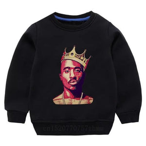 Tupac Sweater - Black Crown - nixonscloset