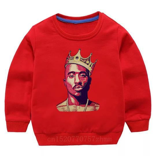 Tupac Sweater - Red Crown - nixonscloset