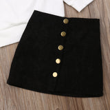 Pom Pom Ribbed Top & Skirt Set - nixonscloset