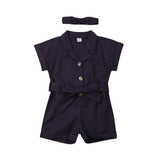 Collar Jumpsuit & Headband - 3 Colours - nixonscloset
