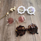 Flower Sunglasses - Tortoise shell