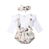 White Top & Vintage Rose Suspenders - nixonscloset