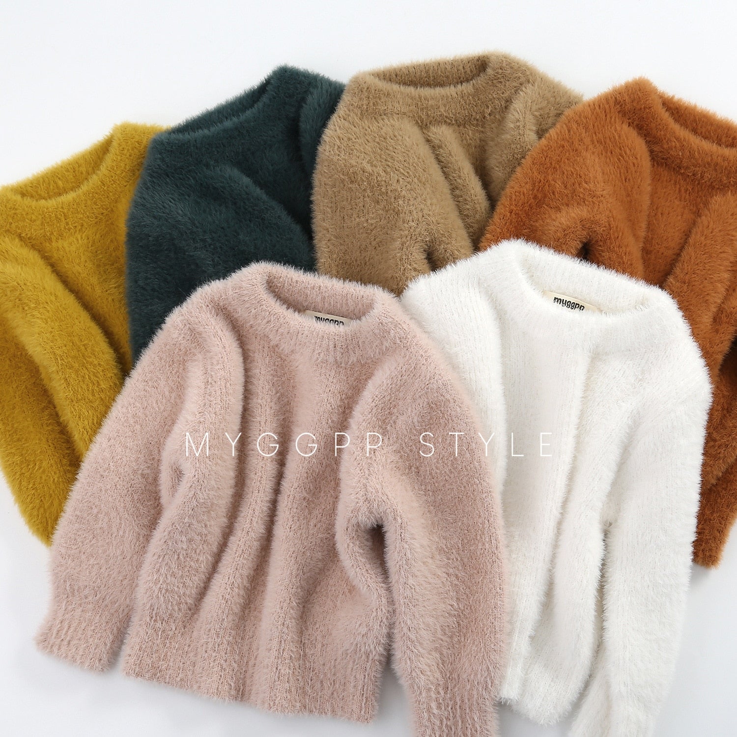 Fluffy jumper girls clearance