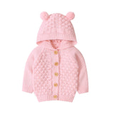 Baby Bear Knit Cardigan - 4 Colours