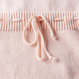 Cut out Knitted romper - Pink