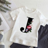 Initial Tee M to Z - Black