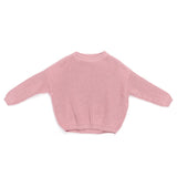 Chunky knit sweater - Bright pink