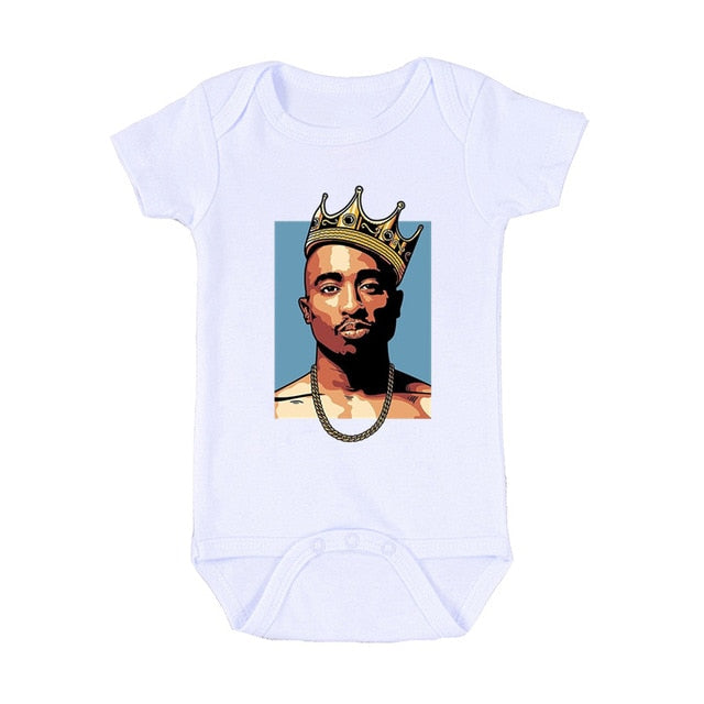 Tupac Romper - Crown