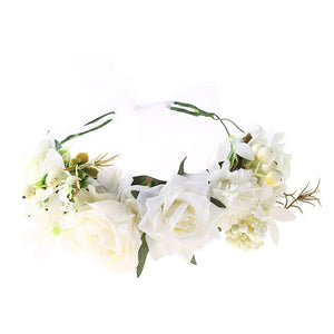 Flower crown - White